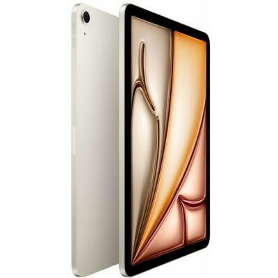 Apple iPad Air 11-inch (M4), 256 GB, Starlight - front and back view