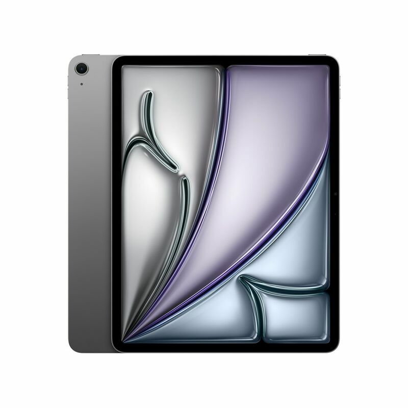 Apple iPad Air 13-inch (M4), 128 GB, Space Grey - front and back view