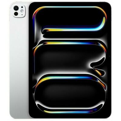 Apple iPad Pro 13-inch (M5), 2 TB, Silver - front and back view