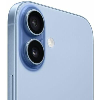 Apple iPhone 17, 256 GB, Blue – front and back view