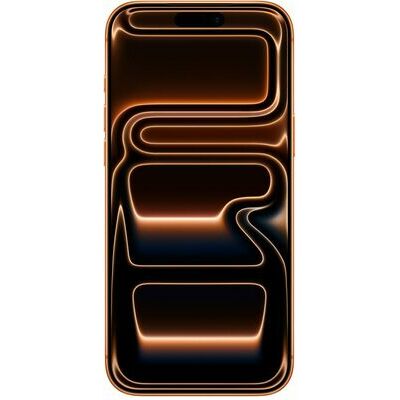 Apple iPhone 17 Pro Max, 256 GB, Cosmic Orange – front and back view