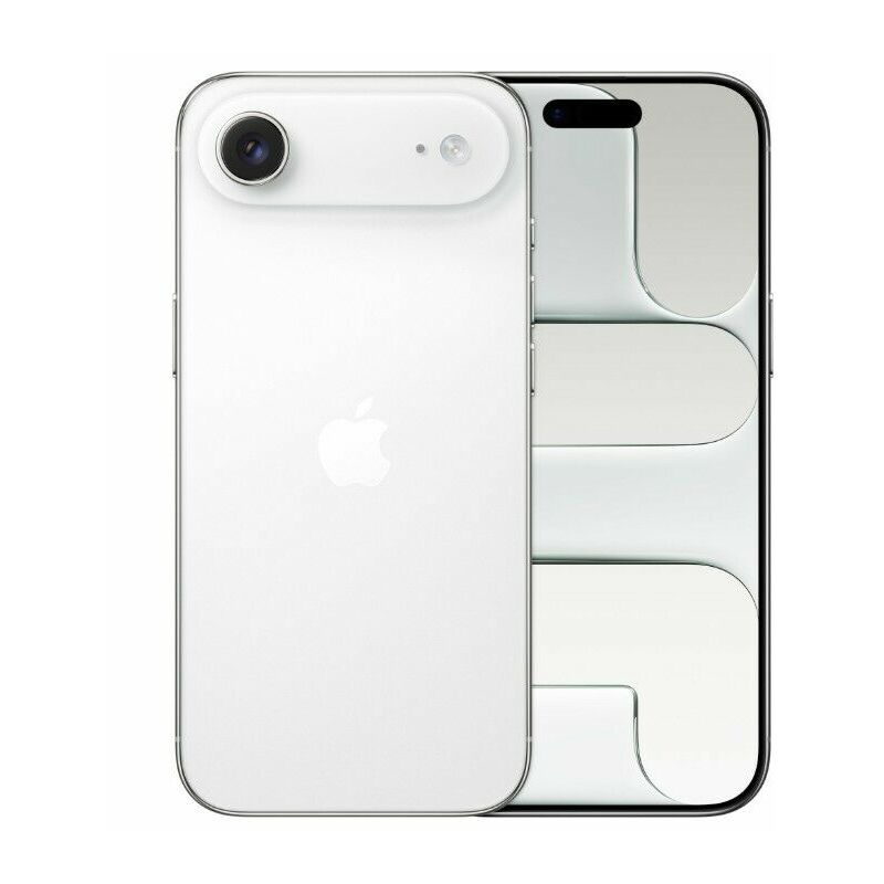 Apple iPhone Air, 1 TB, Cloud White – front and back view