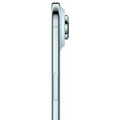 Apple iPhone Air, 1 TB, Sky Blue – front and back view