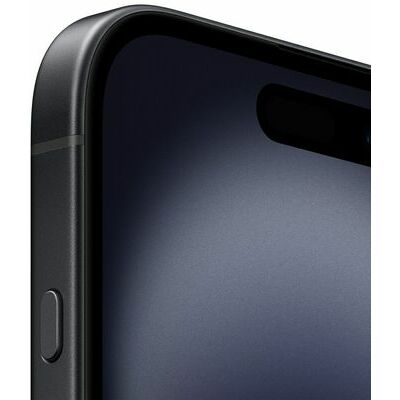 Apple iPhone 16 Plus, Black – front and back view