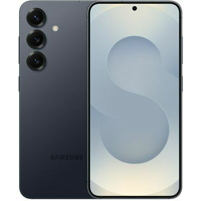 Samsung Galaxy S25, 128 GB, Black – front and back view
